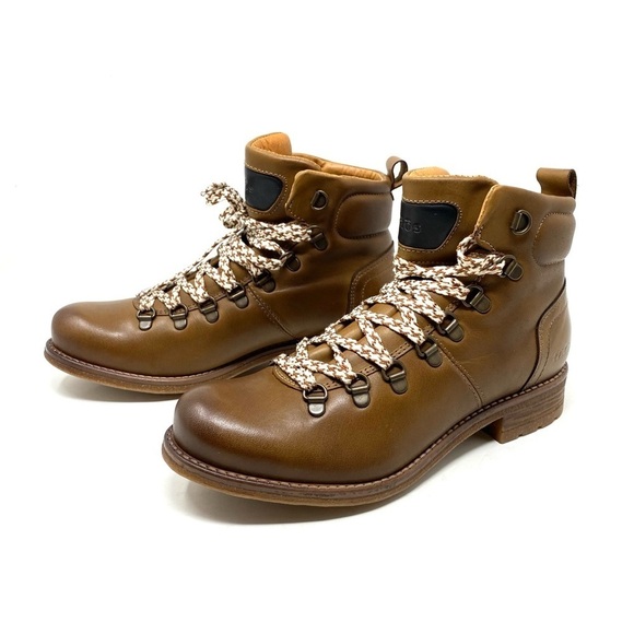TAOS ALPINE LEATHER BOOT in camel - Picture 3 of 8